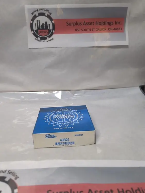 New | in-Stock MARTIN 40B22 Conveyor Parts Ohio US | Surplus Asset Holdings #1239983