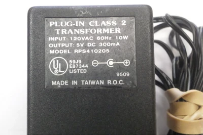 Used RPS410205 Used Plug-in Class 2 Transformer/- UNBRANDED