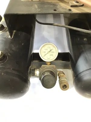 Central Pneumatic Wheelbarrow-Style Air Compressor 212 CC Gasoline Engine