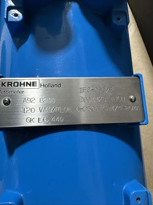 NEW KROHNE IFC-080/F