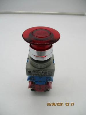 Idec AYLW49922DR-24V New E-Stop Push Pull Illuminated Switch