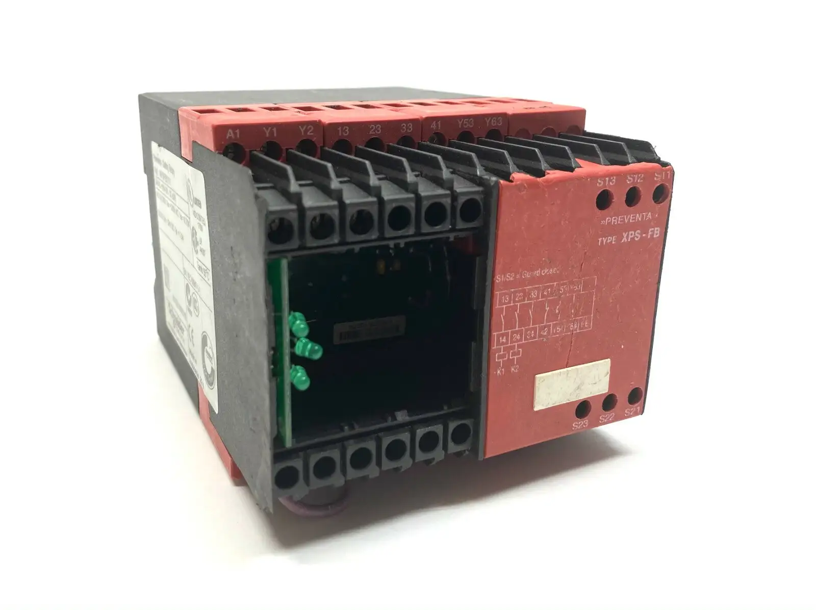USED SCHNEIDER ELECTRIC PREVENTA SAFETY RELAY 300V 2.5A