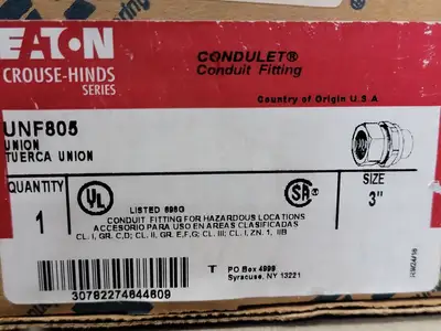 USED CROUSE-HINDS UNF805
