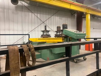 Haeusler HPR-15 Hydraulic 6.29" x 0.74" Horiz/Vert. Roll Bender