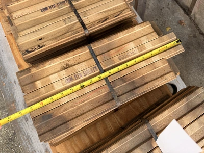 Used OAK PLANK HARDWOOD FLOORING (14) BUNDLES Flooring Equipment Michigan US | Miedema Asset Management Group #1419788