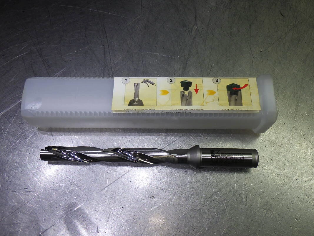 Kennametal .5512" Coolant Thru 8xD Drill 5/8" Shank KTFS0552R08SCF063 (LOC1982A)