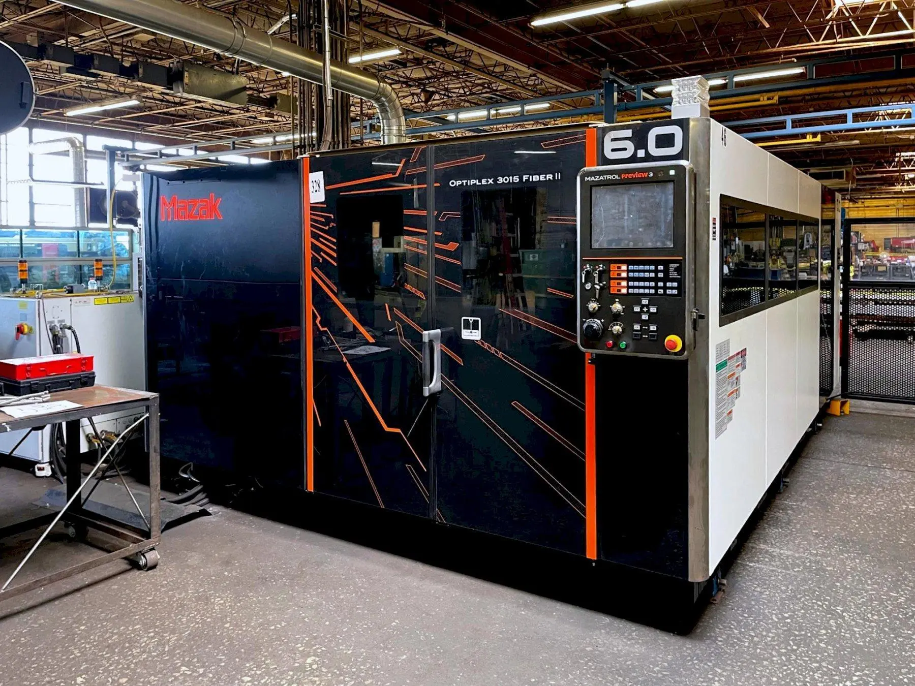 Used 2017 MAZAK OPTIPLEX 3015 FIBER II Laser Cutters Illinois US | Machine Factory Outlet #1264213