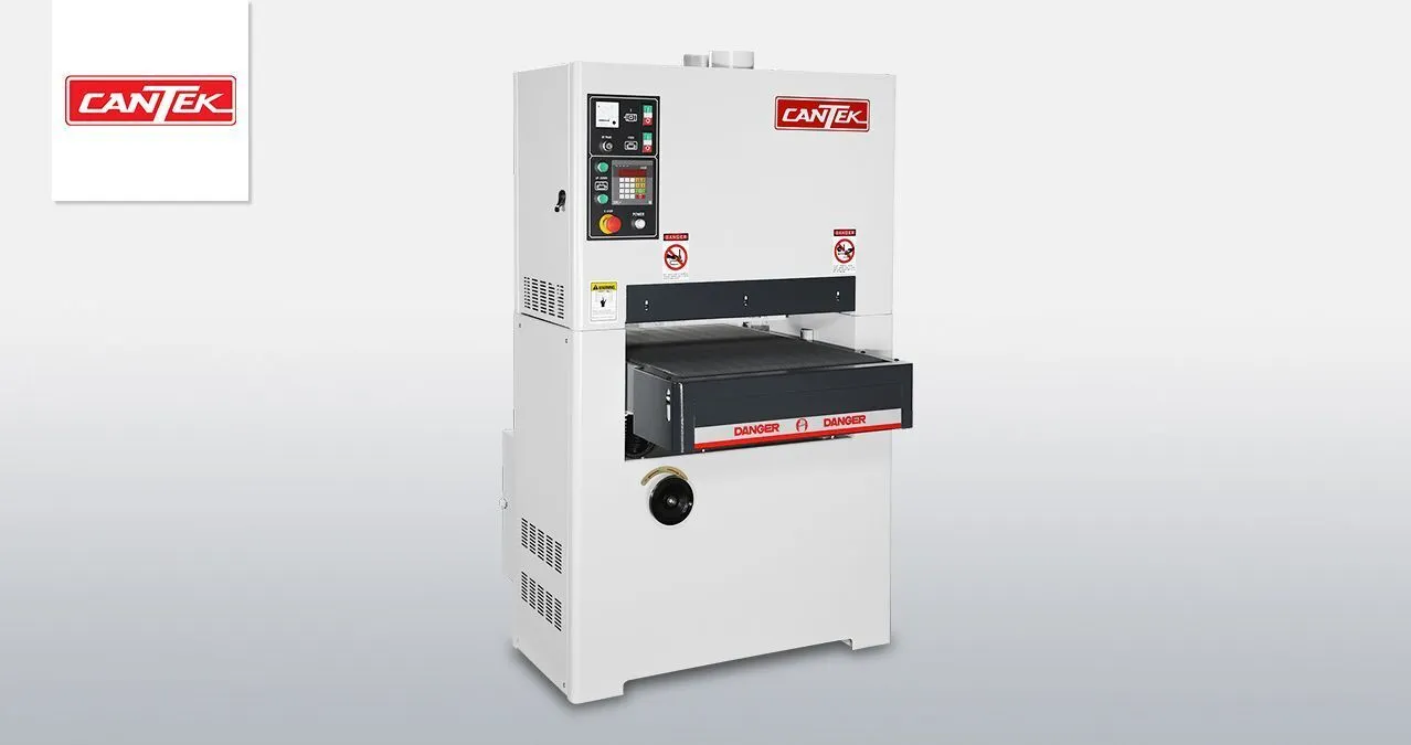 NEW CANTEK AMERICA S251-1ph 24" Wide Belt Sander- single phase