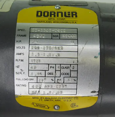 USED DORNER 62MS423