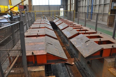 USED SOENEN HEAVY DUTY SLITTING 1600 X 5 MM
