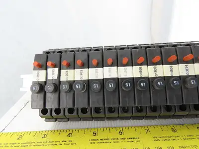 Allen Bradley 1492-GH015/B DIN Rail Mount 67 Circuit Breakers 54-1.5A 11-2A 2-3A