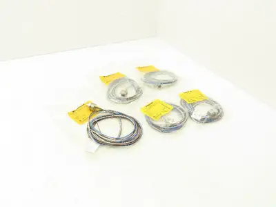 Turck FK4.5-2/14.5/NPT Actuator And Sensor Receptacle Female M12 Lot of 5