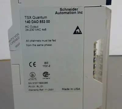 Schneider Automation TSX Quantum 140DAO85300 AC Output 24-230 VAC 3D-2