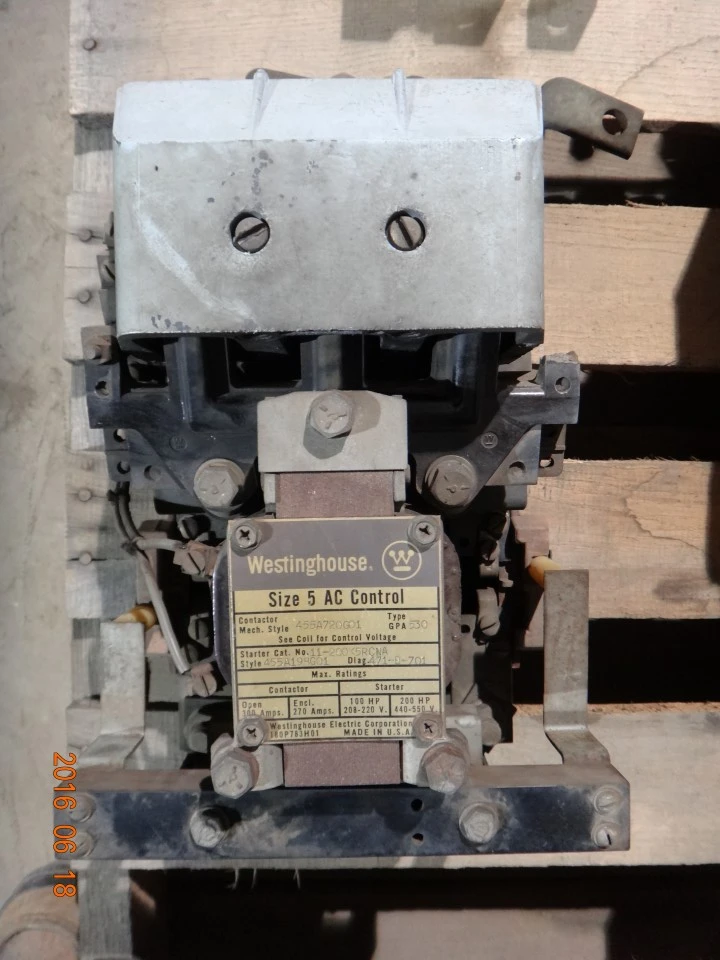 Westinghouse size 5 Starter, CAT #: 11-200K5RCNA