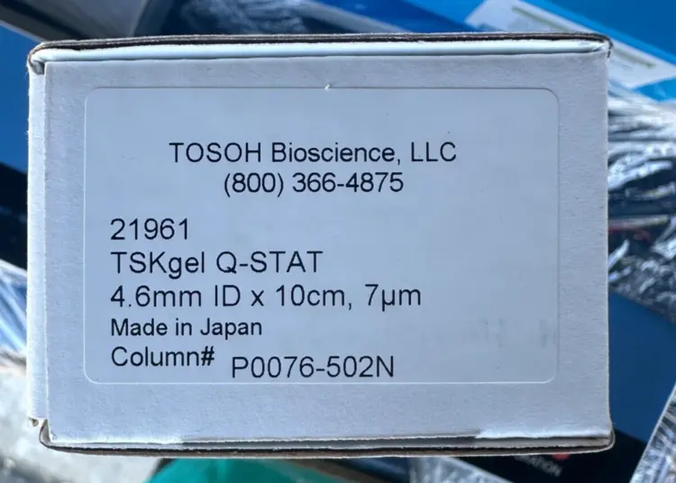 New | in-Stock Tosoh 21961 Miscellaneous Laboratory Equipment California US | CAL-L Enterprises #1459174