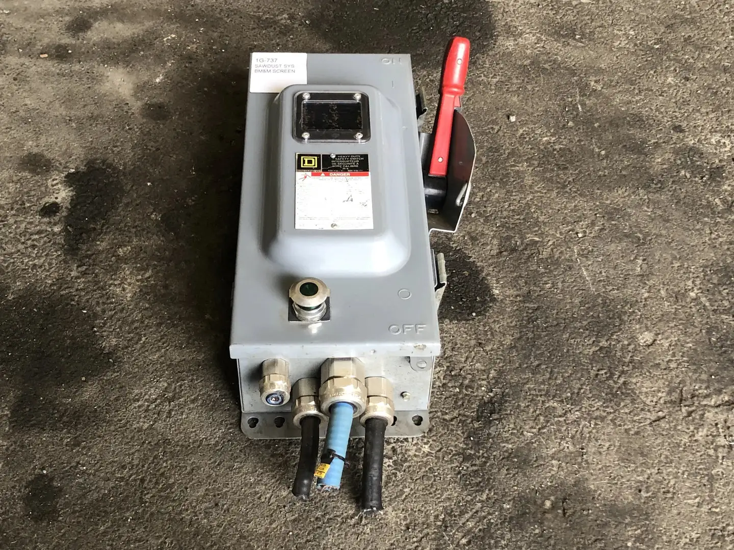 USED SQUARE D CHU3613AWKPB