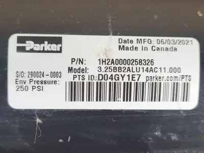 USED PARKER 3.25 BB2ALU14AC 11.000