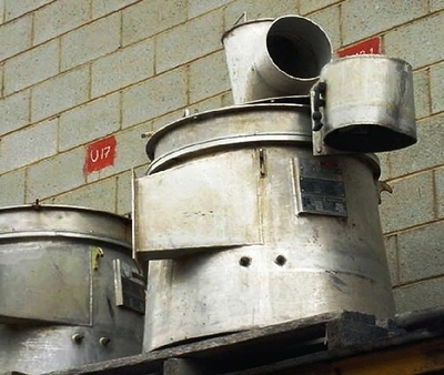 (2) Krauss-Maffei ARZ-67 plastic pellet centrifuges, 316SS.