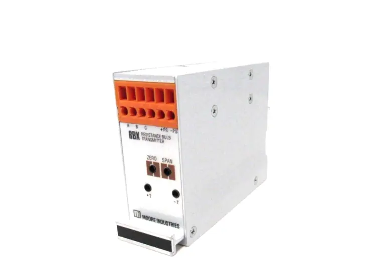 Used MOORE INDUSTRIES RBX/3W40-80/4-20MA/12-42DC-EZ100-FA-RF Lighting | SB Industrial Supply #843861