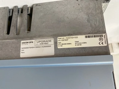 USED Vacon NXS00075A5H1SSSA1A2000000