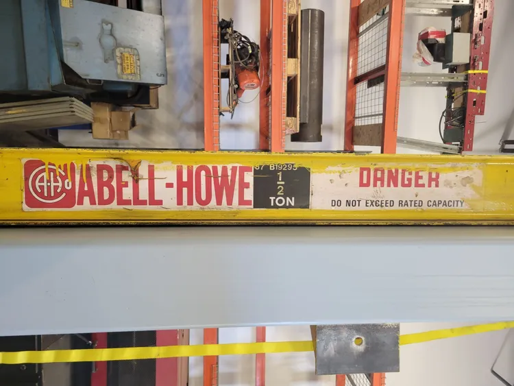 Used 2000 ABELL-HOWE 1/2 Ton Cranes, Jib Illinois US | Myers Technology Co., LLC #1062286