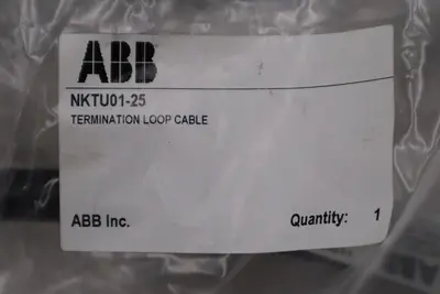 NEW ABB ASEA BROWN BOVERI NKTU01-25 / NKTU0125 CABLE STOCK 1858CC