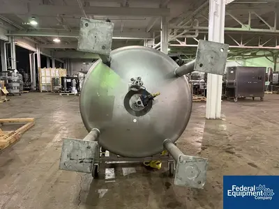 USED Precision 1000 Liter Precision Stainless Reactor, 316L S/S, 51.5/160#