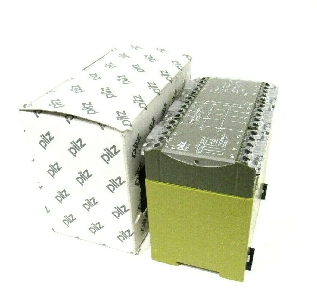 NEW PILZ PZE 5V 3S 24 V DC SAFETY RELAY 474965 PZE5V3S24VDC