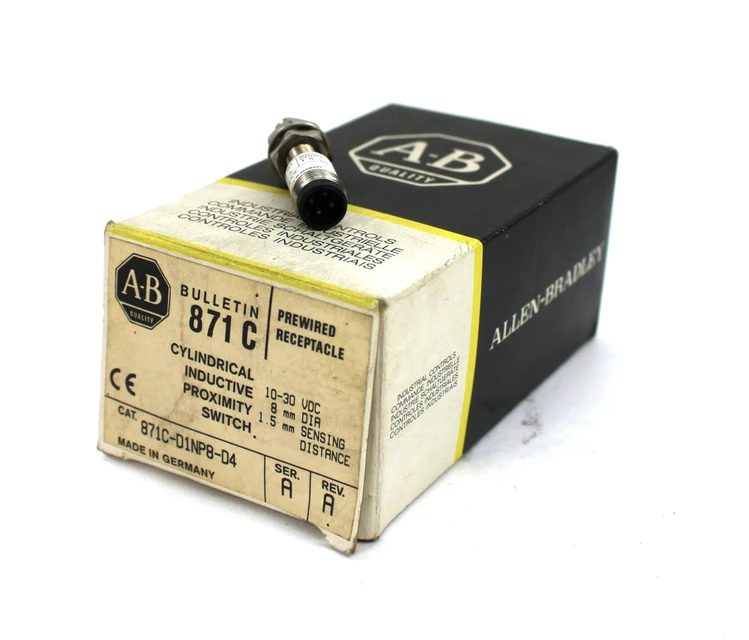 Used ALLEN-BRADLEY 871C-D1NP8-D4 Proximity Sensors Kentucky US | Industrial Parts R Us Inc. #357232