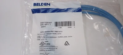 NEW Belden C601106007