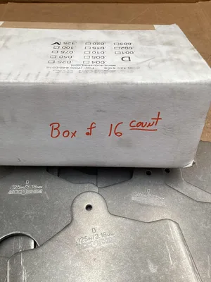 Accushim .125/3.18mm Stainless Steel Shim -NIB
