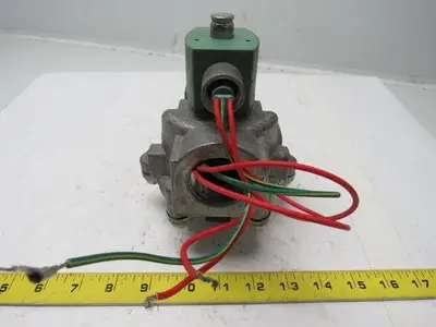 Asco 2-Way Solenoid Valve 1-1/4" Ports