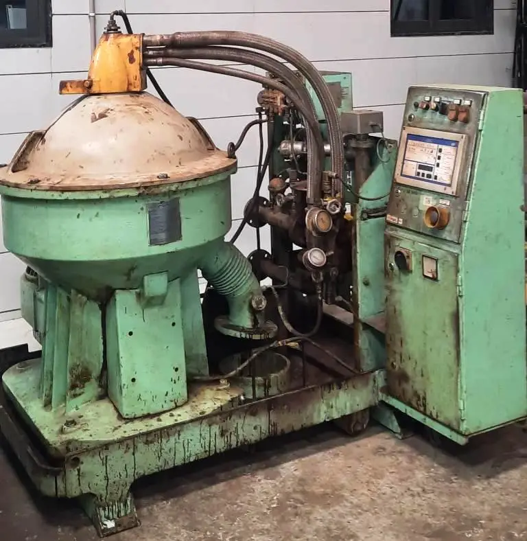 Alfa-Laval S-700 fuel/lube oil purifier, 316SS.