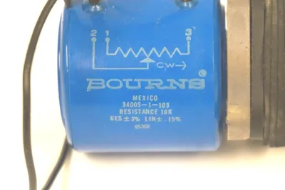 3 BOURNS 3400S-1-3 POTENTIOMETERS 00S13