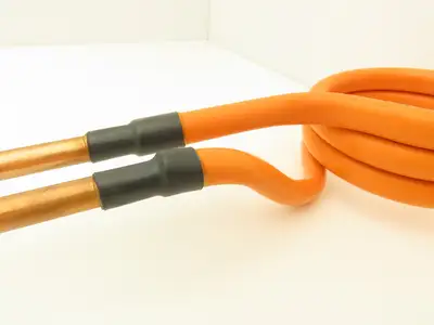 Thermatool Induction Coil High Freq 3"ID Triple Turn Tubes 16"
