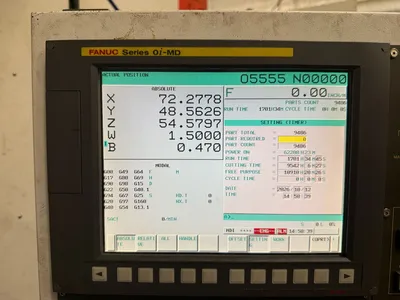 2015 KURAKI AKB-13 Horizontal Table Type Boring Mills | Olympia Technical Services (7)