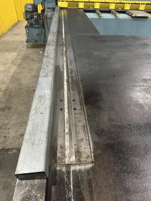 12' X 1/4" NIAGARA MODEL #SP-12-1/4 HYDRAULIC SHEAR: STOCK #22385