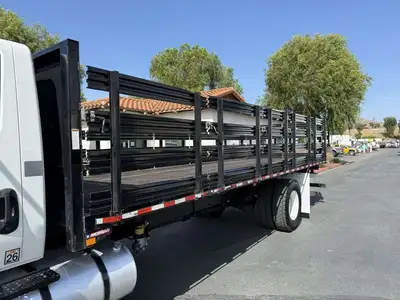 Used 2020 INTL MV Flatbed Trucks California US | Commerce Truck Equipment Sales #1548699