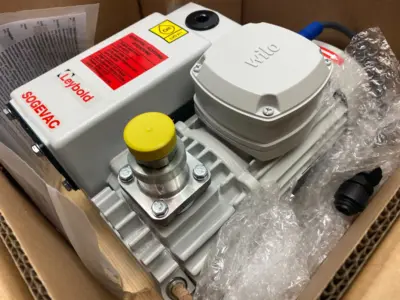 USED LEYBOLD SOGEVAC ROTARY VANE VACUUM PUMP