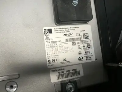Used Zebra Technologies ZM400-2001-4000T Label Printers Michigan US | Maverick Industrial Sales #1463785