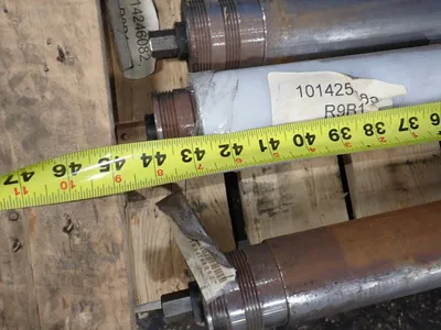 44" X 2" Conveyor Rollers