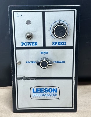 CLEAN PREOWNED- Leeson SPEEDMASTER Motor Control Unit Part#? || FAST SHIPPED🇺🇸