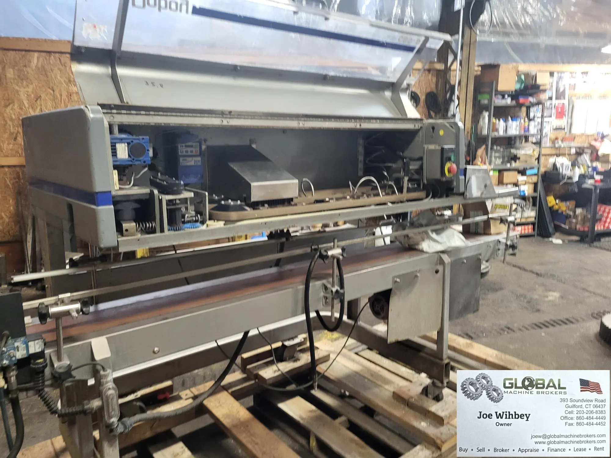 REBUILT Bosch Doboy CBS-D Poly Band Sealer, High Speed Industrial 6" Bag Sealer
