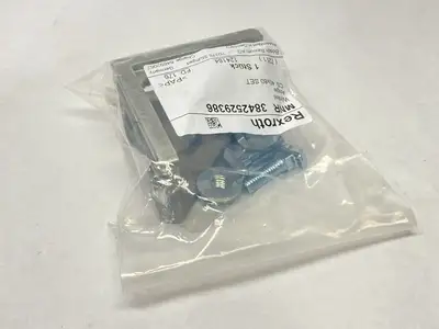 3 842 529 386 | Bosch Rexroth 3842529386 Gusset w/ Fasteners 40x80 - New