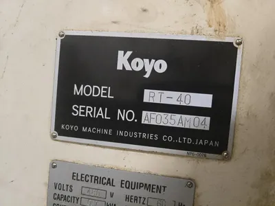 Koyo RT-40 ROBI Outer Diameter Visual Inspection Checking Machine