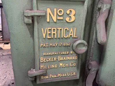 Used BECKERBRAINARD MILLING MACHINE CO. NO. 3 Heavy Duty & Sensitive Single Spindle Drills Ohio US | HGR 24 #1521415