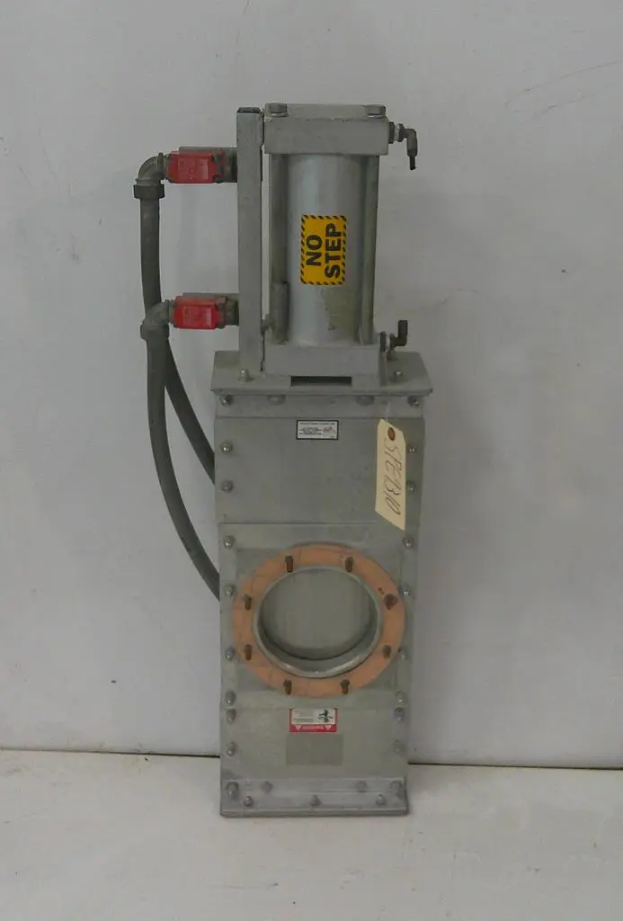 SPC9310  Valve I450x6 1/2 Salina Vortex gate valve, DAC45AD cylinder, Stainless Steel Contact Parts