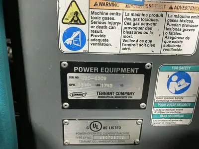 Used TENNANT A80736002 Material Handling (misc) Ohio US | HGR 24 #1343627