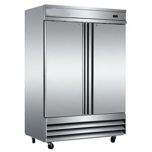 2 DOOR FREEZER WITH SHELVES / INSERT PAN SLIDES