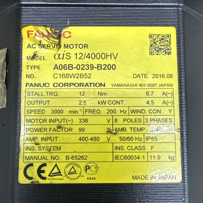 USED FANUC A06B-0239-B200